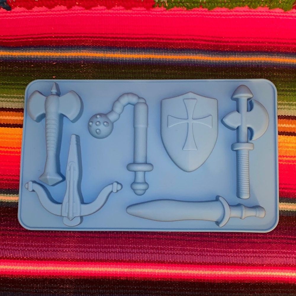 Nuop Design Medieval Weapon Silicone Ice Candy Mold